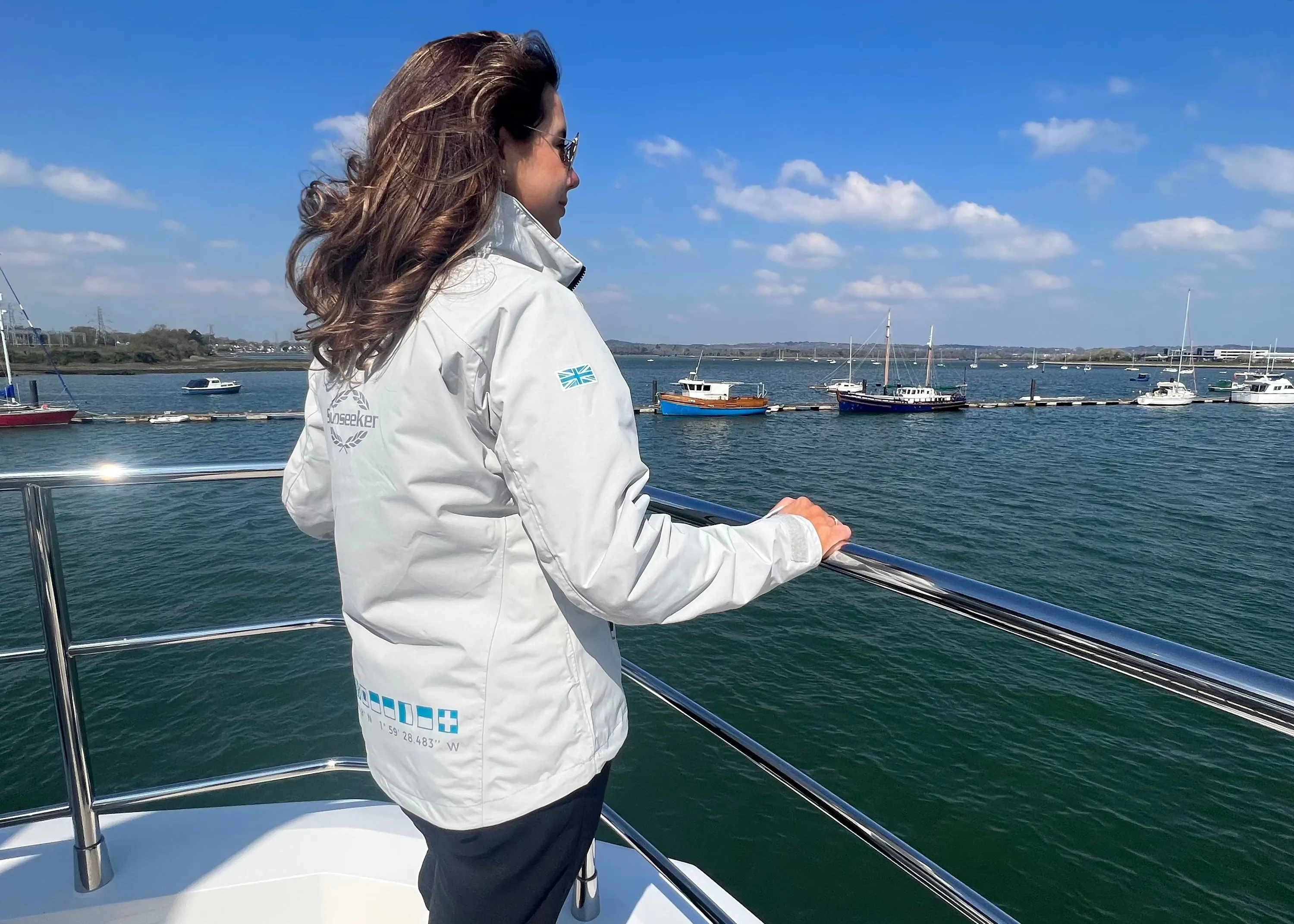Ladies Hampton Jacket (Platinum Grey)