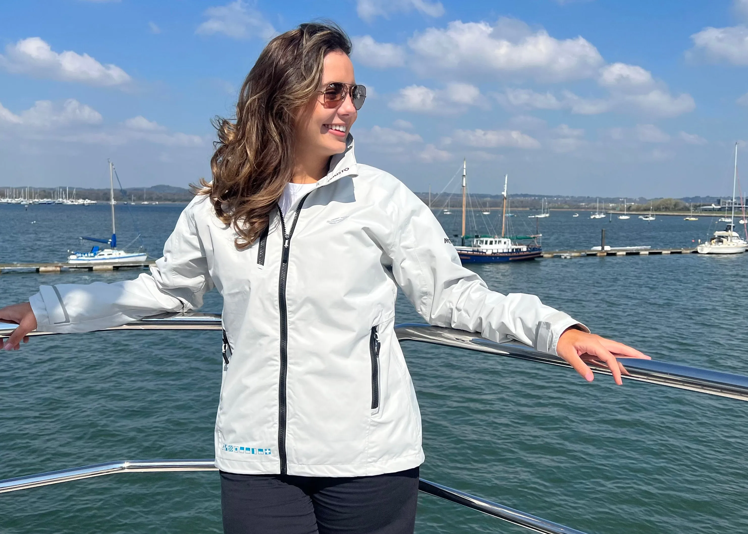 Ladies Hampton Jacket (Platinum Grey)