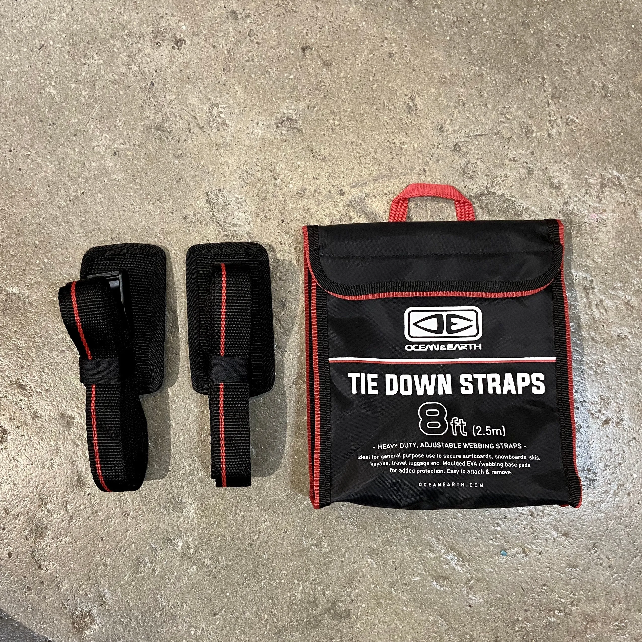 OCEAN&EARTH   TIE DOWN STRAPS 2.5M