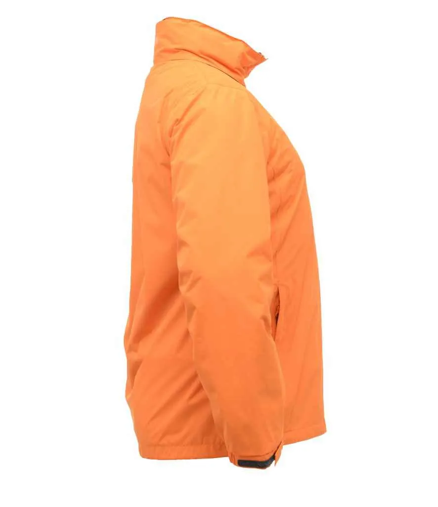 Regatta Ardmore Waterproof Shell Jacket | Sun Orange/Seal Grey