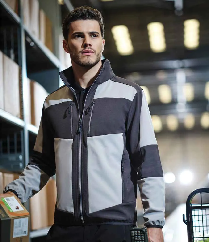 Regatta E-Volve Unisex Two Layer Soft Shell Jacket | Mineral Grey/Ash