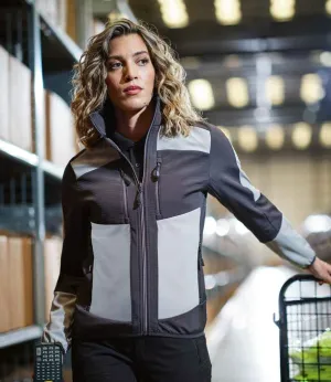 Regatta E-Volve Unisex Two Layer Soft Shell Jacket | Mineral Grey/Ash