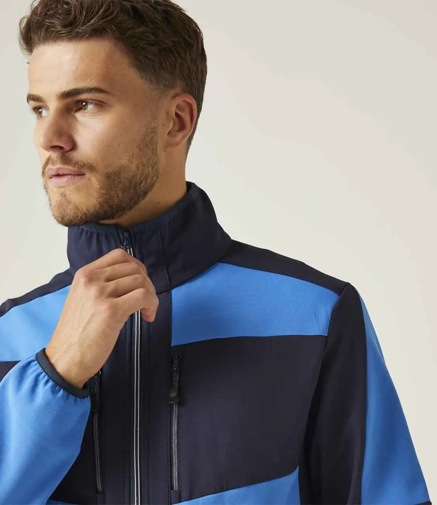 Regatta E-Volve Unisex Two Layer Soft Shell Jacket | Strong Blue/Navy