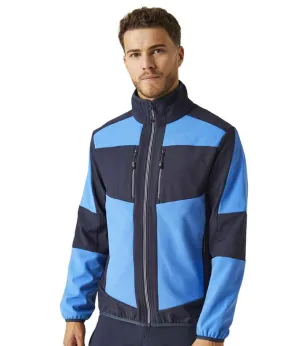 Regatta E-Volve Unisex Two Layer Soft Shell Jacket | Strong Blue/Navy
