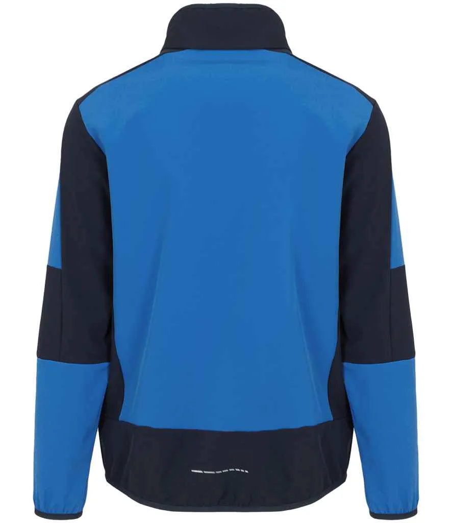 Regatta E-Volve Unisex Two Layer Soft Shell Jacket | Strong Blue/Navy