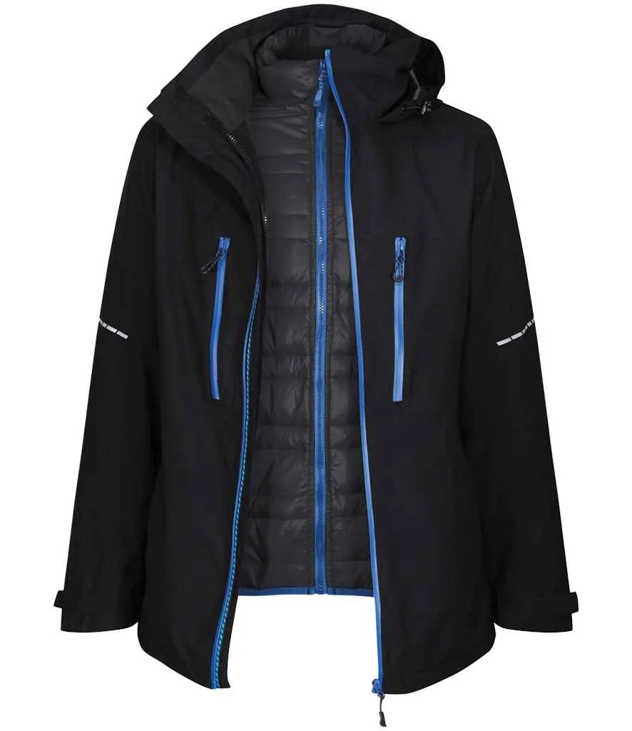 Regatta X-Pro Evader III 3-in-1 Jacket | Black/Oxford Blue