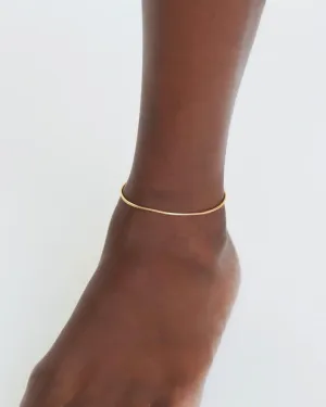 Water Resistant Cord Chain Anklet