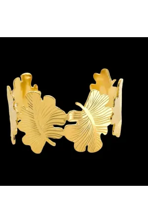 Water Resistant Leaf Pattern Cuff