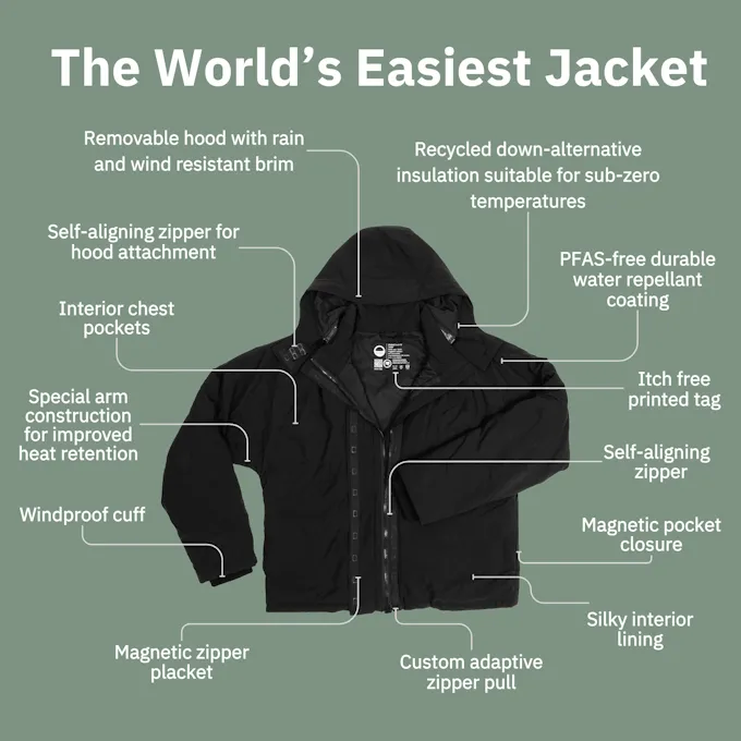 Women's Limited Dexterity Jacket